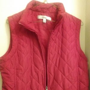 Croft and Barrow women's quilted vest.